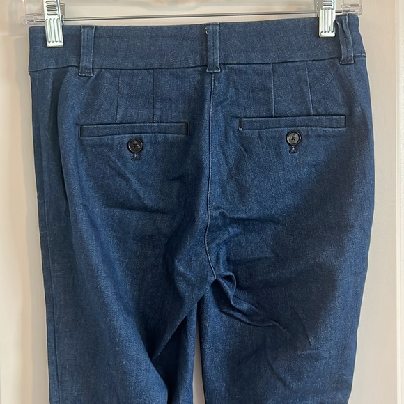 LOFT Women’s Dark Blue Denim Pant Marisa 24/00 - Picture 8 of 8